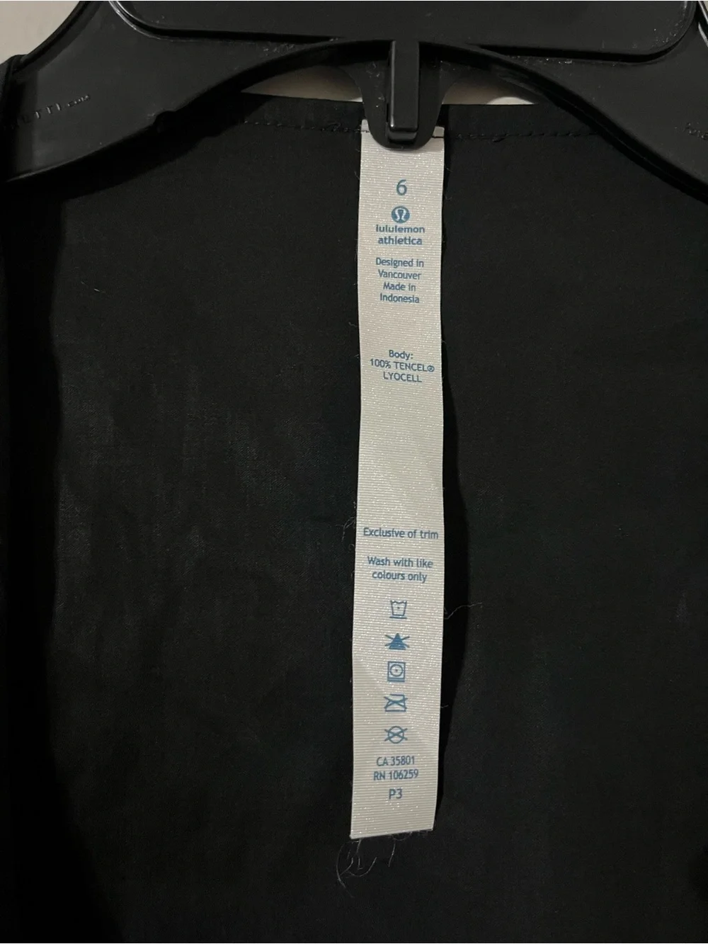 EUC Lululemon Tranquility Sleeveless Wrap Scarf Vest Sz 6